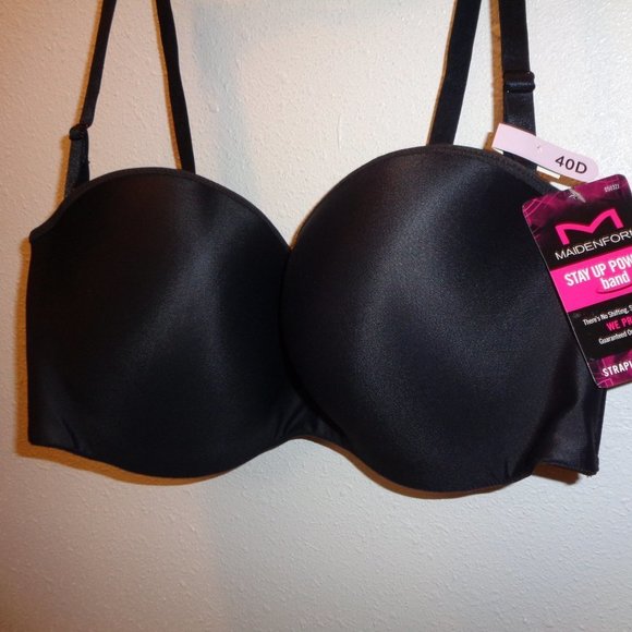 MAIDENFORM Convertible  Strapless Bra NWT Size 40D 05032 - Picture 2 of 11